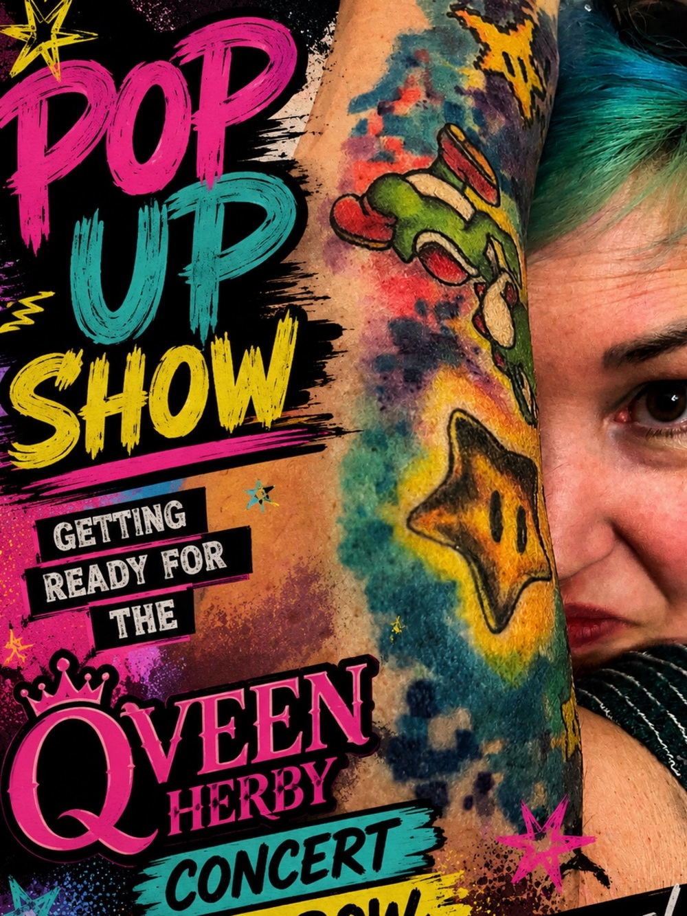 🔮Please like my Live flyer! Heading to my fav artist’s concert grwm!